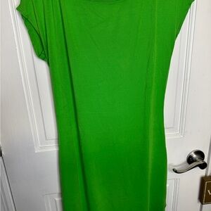 Free People Neon Green Dress